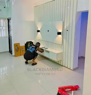 Luxury Tv Stand by Blackdiamond Furniture