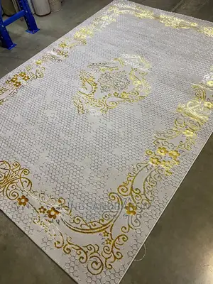 5x7( 7x10)Feets Gold N Beige Turkey Quality Center Rug