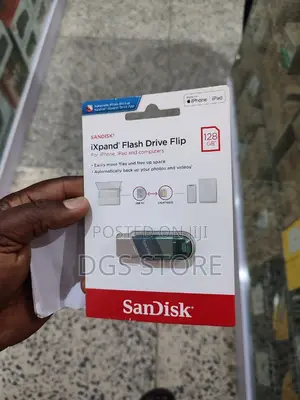 Sandisk Otg 2in1 Ixpand Flash Drive Flip 128gb