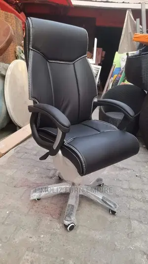 Executive Office Chair With Pure Leather