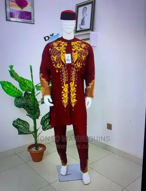 Male Line Line Dace Fibre Display Mannequin
