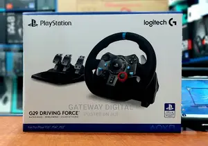 Logitech G29 Driving Force for Ps5, Ps4, Ps3, Pc, Mac-Black