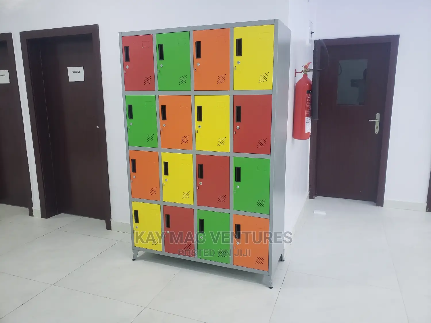 Colorful Customer Locker 16 Person