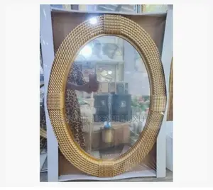 Delux Decorative Mirror (Gold)