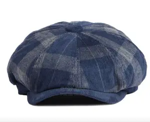 Octagonal Panama Hat Cap