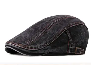 Denim Jeans Panama Cap Hat