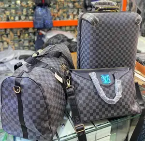 3 Pieces Duffle Bag, Trolley Bag and Cross Bag