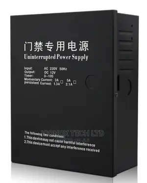 5a/12v Power Supply Box for Door Access Control System