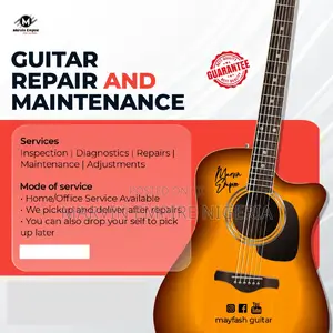 Repairs And Service Of Musical Instrument_ Guitars Violin