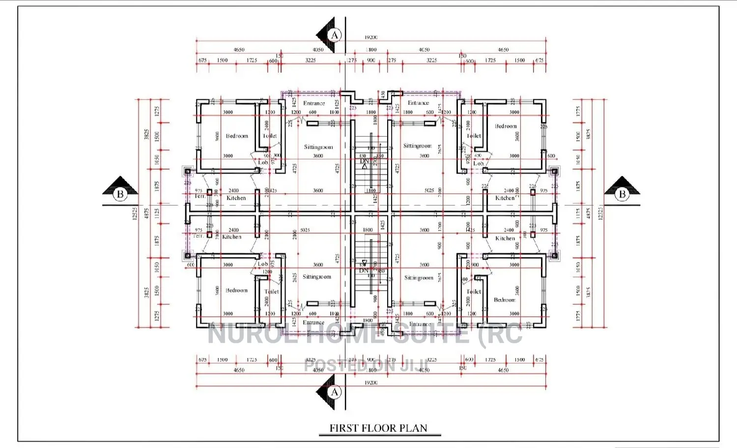 Detail Architectural Working Drawing and 3D Visualization.