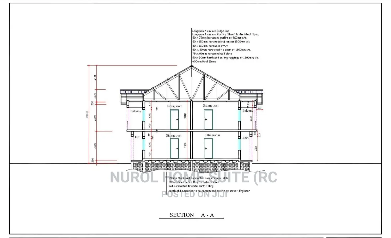 Detail Architectural Working Drawing and 3D Visualization.
