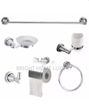 Aluminium Complete Bathroom Accessories- 7 in 1