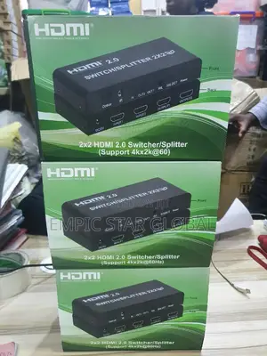 2x2 HDMI 2.0 Switch Switcher Splitter at 60hz