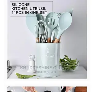 Silicone Kitchen Utensil 11pcs in One Set