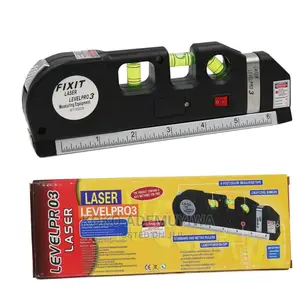 Multifunctional 3 in 1 Laser Spirit Level Plum With 8ft Tape