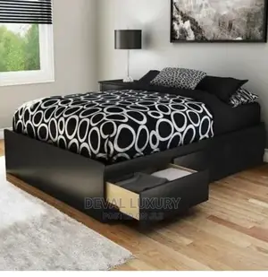 Bed Frame With Drawer Without Foam