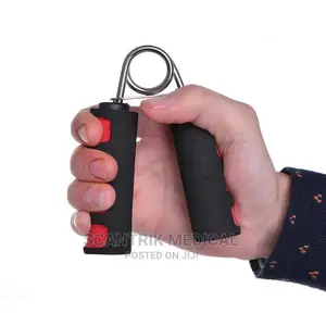 Hand Gripper Exerciser Forearm Fitness Equipment Blue Red
