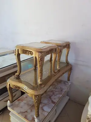 New Modern Center Table With Two Side Tables, Best Quality
