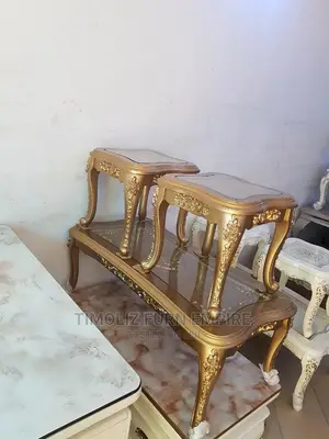 Royal Design Center Table With Two Side Tables, Best Quality