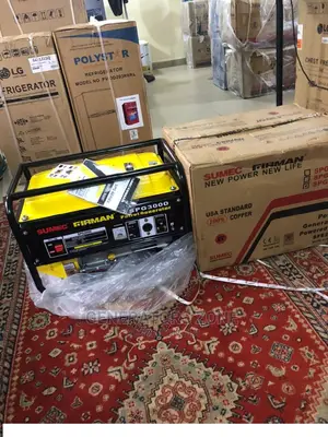 Spg3000 Sumec Firman Generator 4.5kva Brand New