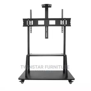 Modern Tv Stand With Trolleys for Large Tv Panels 55 - 120