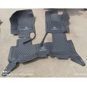 Mercedes Benz Customized Tile Car Floor Mat.