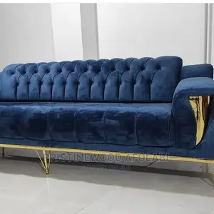 Luxury 7 Seater Living Room Fabric Sofa Chair.
