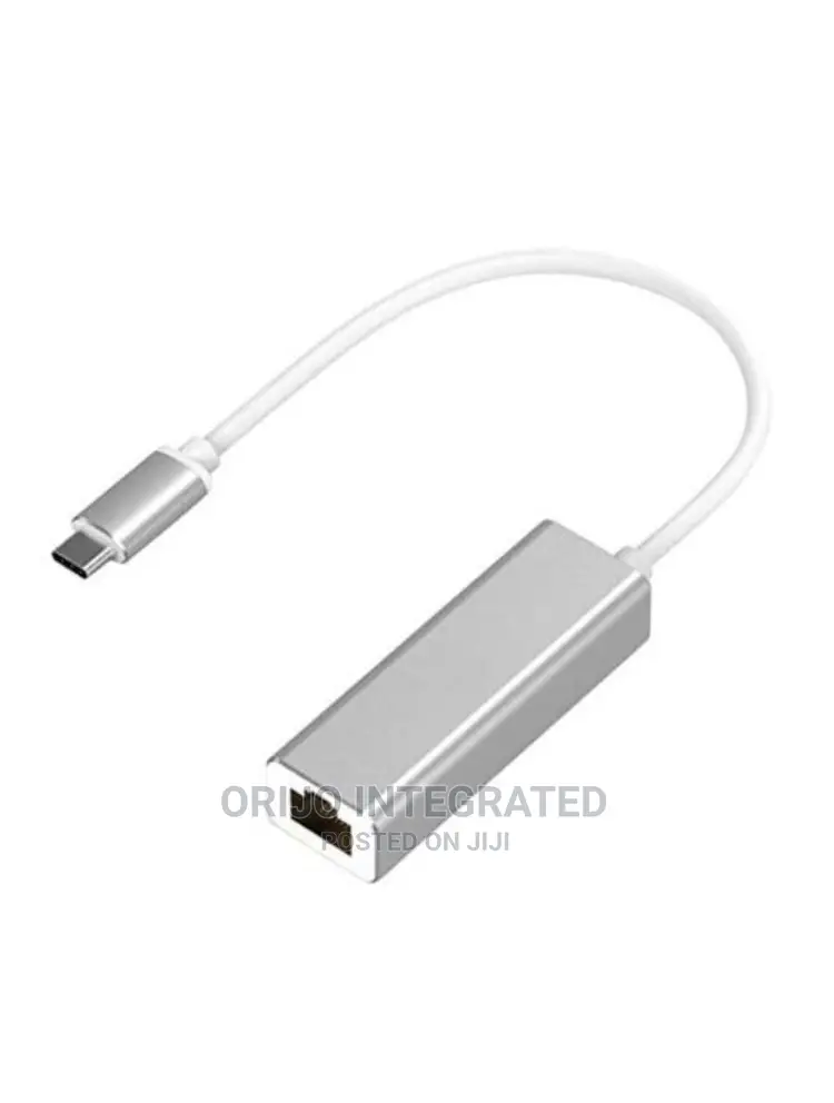 Type C to 10/100/1000mbps Ethernet Lan Adapter