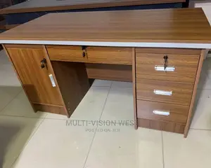 Office Table With 3drawer and Cupboard