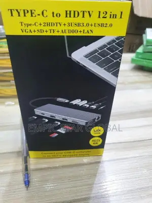 Types-c To Hdtv 12 In 1 Multifunctional Adapter