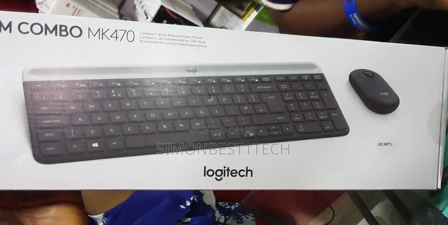 Logitech Wireless Keyboard and Mouse Mk470