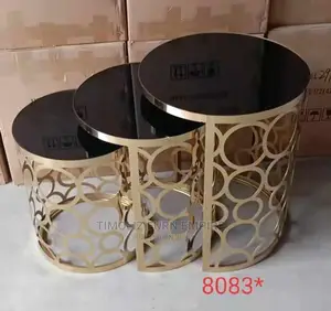 New Modern 3in1 Side Tables Made With Tempered Glass.