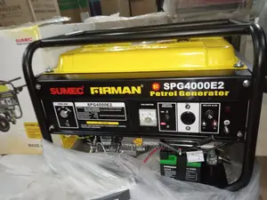 Semi-Silent Sumec Firman Petrol Generator Spg4000e2 6.5 Kva