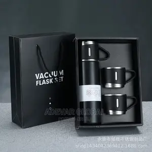 500ml Vacuum Flask and 2 Cups Gift Sets