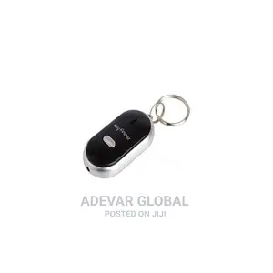 2pcs Plapie Whistle Key Finder With Light and Alarm
