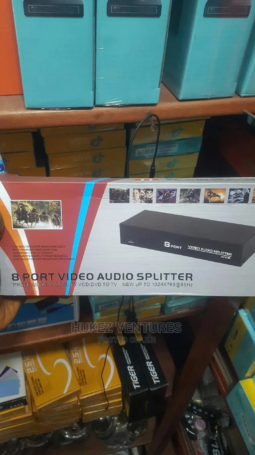AV Splitters 8 Ways
