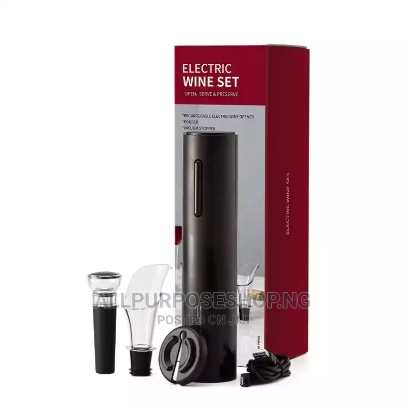 Electric Wine Opener Set