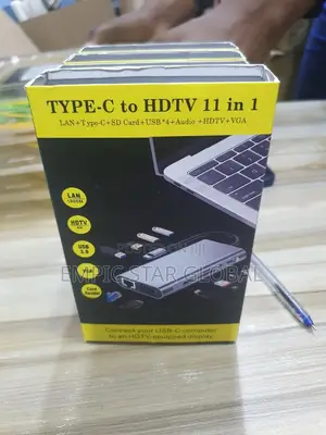 Type-C to HDTV 11 in 1 Multifunctional