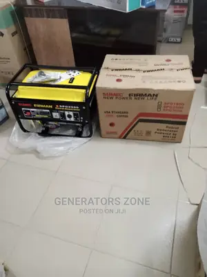 Sumec Firman Manual Generator Spg2500 2.2kva