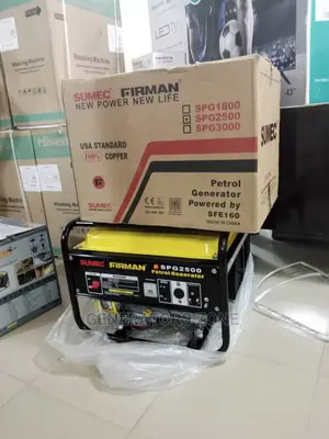A Low Noise Level Sumec Firman Generator Spg2500 2.5kva