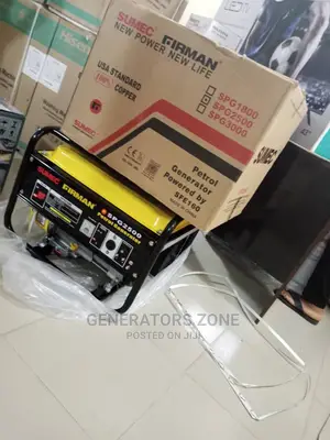 Sumec Firman 2.2kva Manual Generator Spg2500