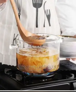 1.5 Litres Transparent Cooking Pot