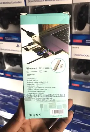4k 7 in One Type C Hub