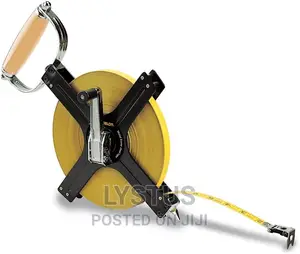 100m/330ft Unigrip Metal Frame Long Steel Tape Measure
