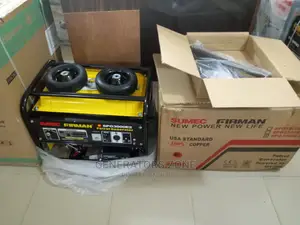 Rugged Sumec Firman Spg3000e2 Automatic Generator 4.5 Kva