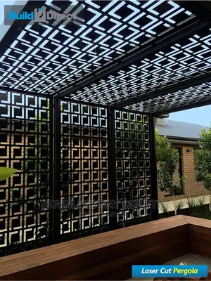Lasercut Pergola Design