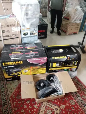 Brand New Firman Fpg4800e2 Key Start Generator 6.5kva