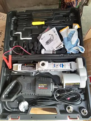 Electric Scissors Jack With Impact Wrench 3ton