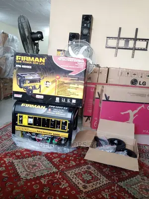 Firman Generator Fpg4800e2 Key Starter Full Copper 6.5kva