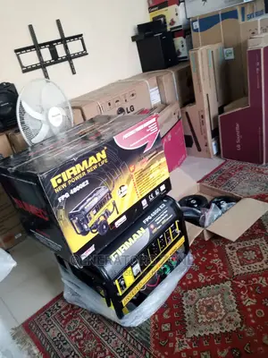 Firman Fpg4800e2 Key Starter Generator With Tyres 6.5kva